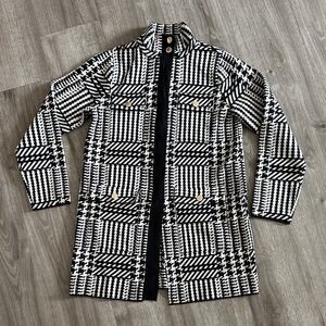 Anne Klein Black and cream blazer-jacket